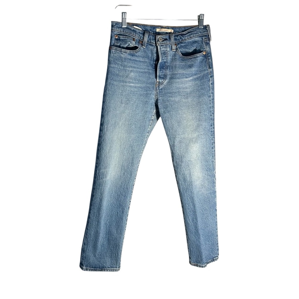 Levi's Blue Straight Leg Women's Jeans